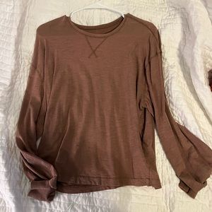 Mauve shirt, size medium, barely worn